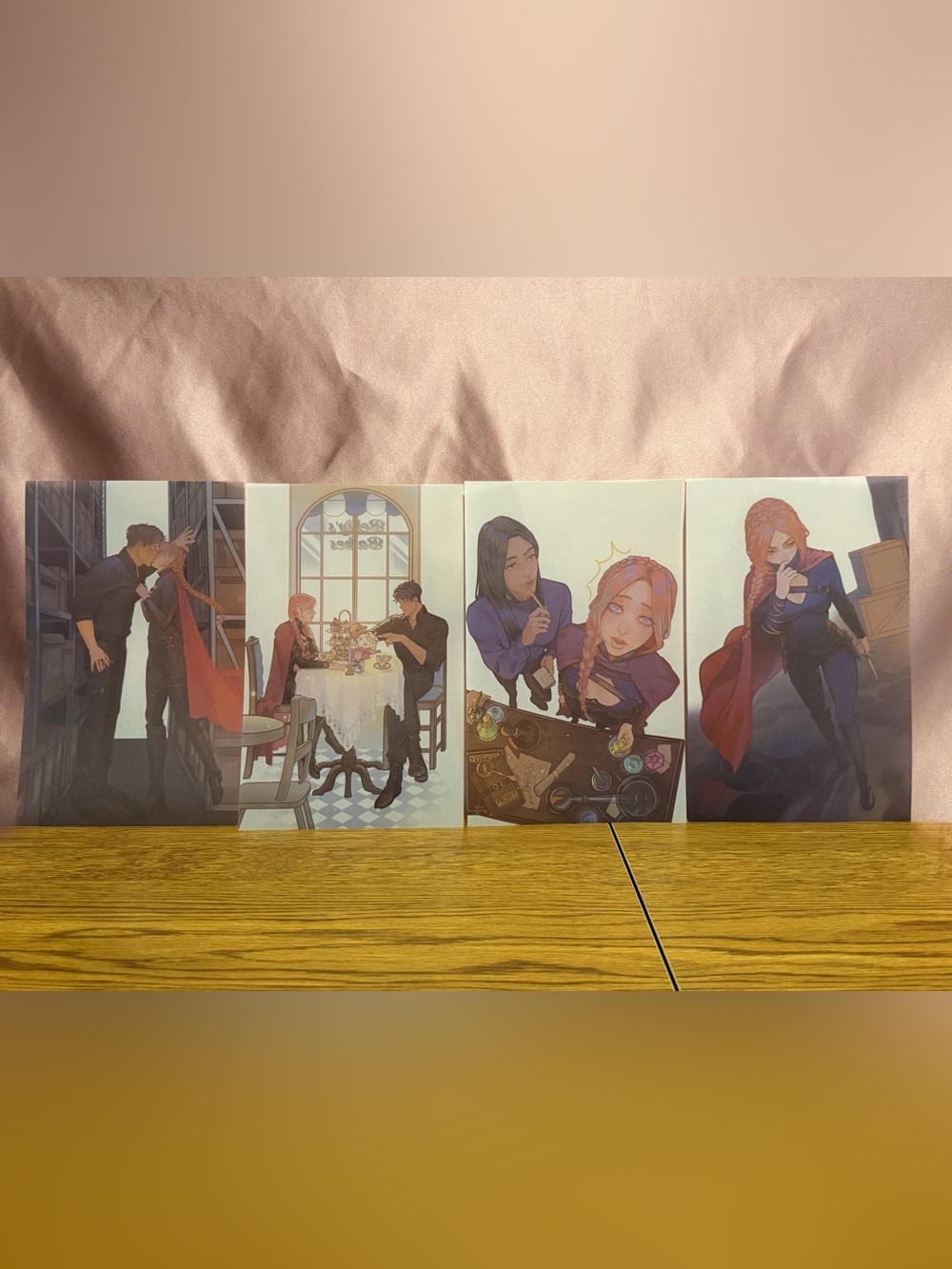 Fairyloot Shadow Reaper Overlays NWT